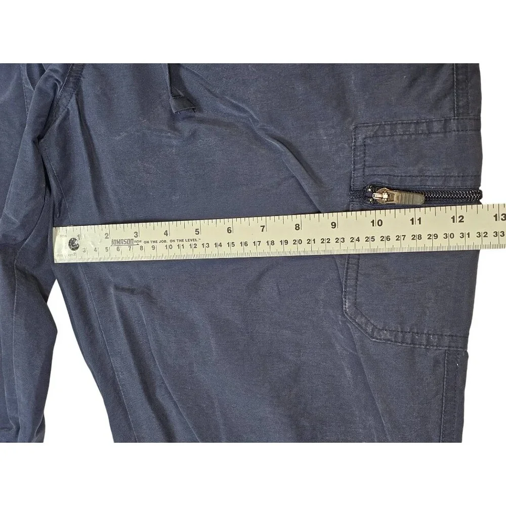 Columbia Women's Cargo Capri Pants - Navy - Size L - Picture 5 of 9